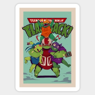 Teenage mutant ninja flashback! Sticker